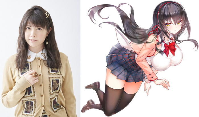 朱鹭原纱雪 cv.竹达彩奈 ★照片来源: https://animeanime.